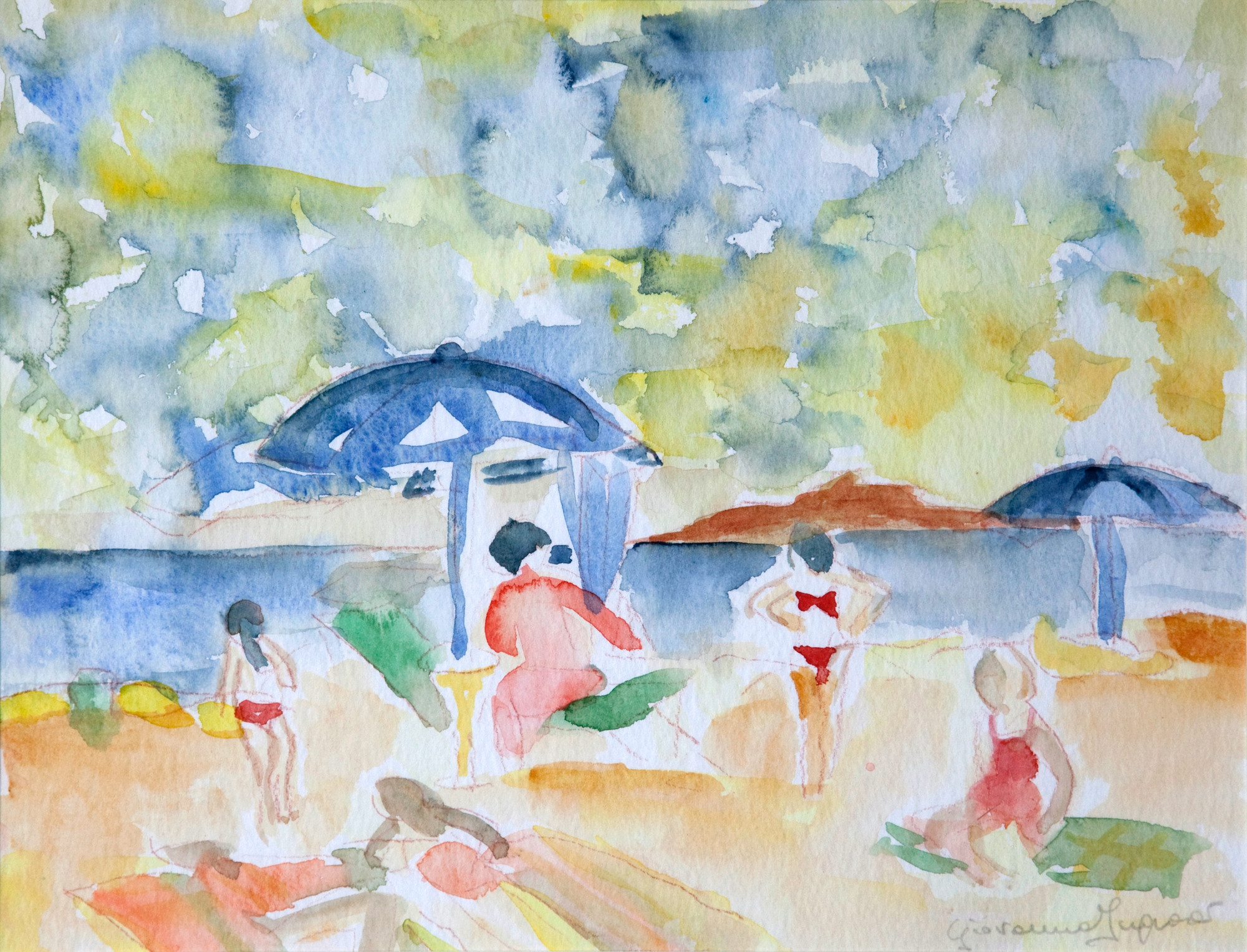 Paesaggi — Sulla spiaggia, 2008
